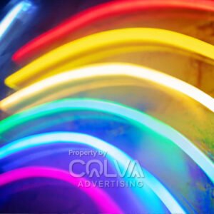 neon flex untuk branding