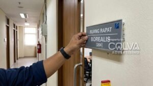 Proyek Signage dari Vendor Profesional