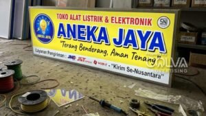 signage wajib toko baru