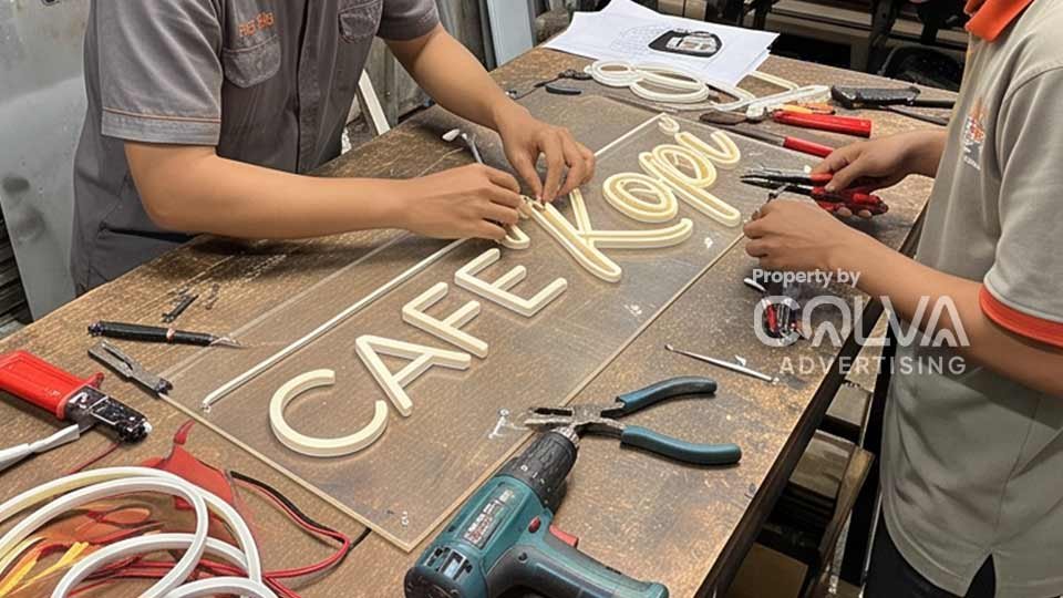 Neon Flex untuk Bisnis di Jawa Tengah