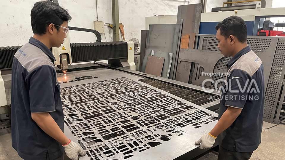 mesin cutting media promosi - Advertising COLVA
