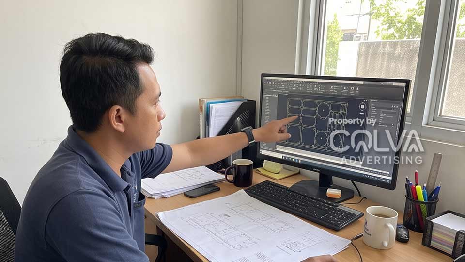 Fabrikasi Digital Printing Banner Backlit - Advertising COLVA
